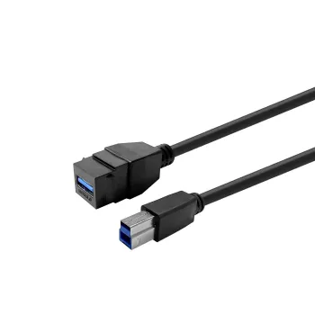 VivoLink USB 3.0 predlžovací kábel Type-A PROKEYUSB3AFBM5B, čierny, 5 m