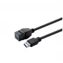VivoLink USB 3.0 predlžovací kábel A na A PROKEYUSB3AFM2B, čierny, konektor samec Type-A na konektor samica Type-A, 2 m