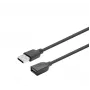 Vivolink PROUSBAAF15 USB kábel USB 2.0 15 m USB-A čierny