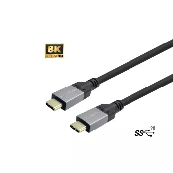 Vivolink PROUSBCMM0.5 USB kábel USB 3.2 Gen 2 (3.1 Gen 2) 0,5 m USB-C čierny