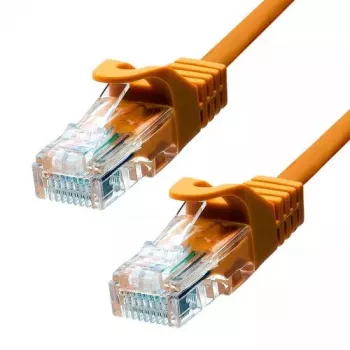 Ethernetový kábel ProXtend CAT5e RJ-45 15 m oranžový