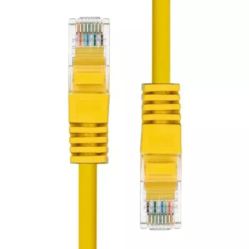 Ethernetový kábel ProXtend CAT5e RJ-45 15 m žltý