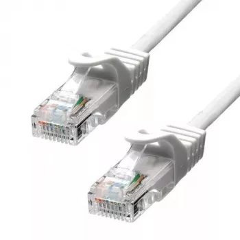 Ethernetový kábel ProXtend CAT5e RJ-45 15M biela