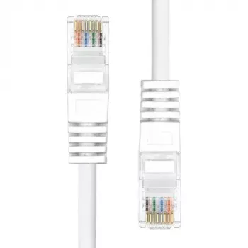 Ethernetový kábel ProXtend CAT5e RJ-45 20M biela