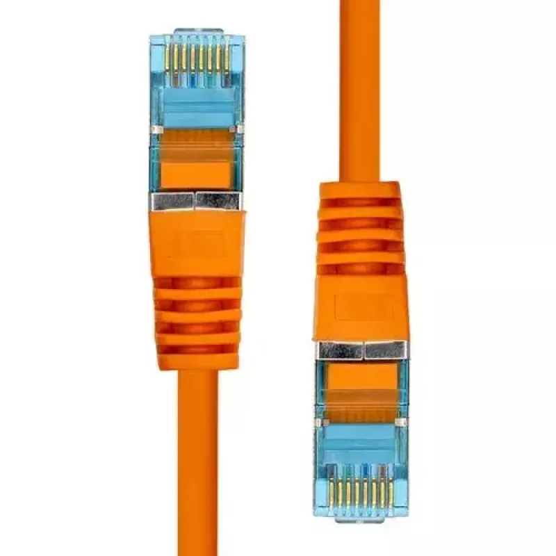 Ethernetový kábel ProXtend CAT6A RJ-45 S/FTP 2M oranžový