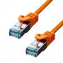 Ethernetový kábel ProXtend CAT6A RJ-45 1,5 m oranžový
