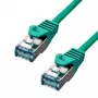 Ethernetový kábel ProXtend CAT6A RJ-45 1,5 m zelený