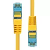 Ethernetový kábel ProXtend CAT6A RJ-45 S/FTP 0,5 m žltý