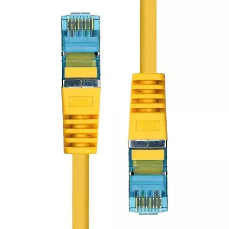 Ethernetový kábel ProXtend CAT6A RJ-45 S/FTP 0,5 m žltý