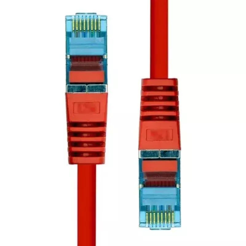 Ethernetový kábel ProXtend CAT6A RJ-45 S/FTP 1,5 m červený