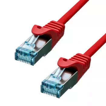 Ethernetový kábel ProXtend CAT6A RJ-45 S/FTP 1,5 m červený