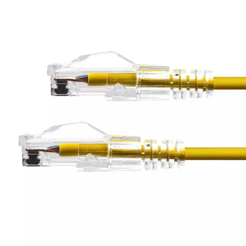 Ethernetový kábel ProXtend Ultra tenký CAT6 RJ-45 5M žltý