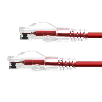 Ethernetový kábel ProXtend Ultra tenký CAT6 RJ-45 5M červený