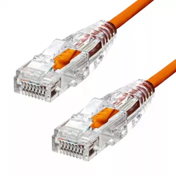 Ethernetový kábel ProXtend Ultra tenký CAT6 RJ-45 5 m oranžový