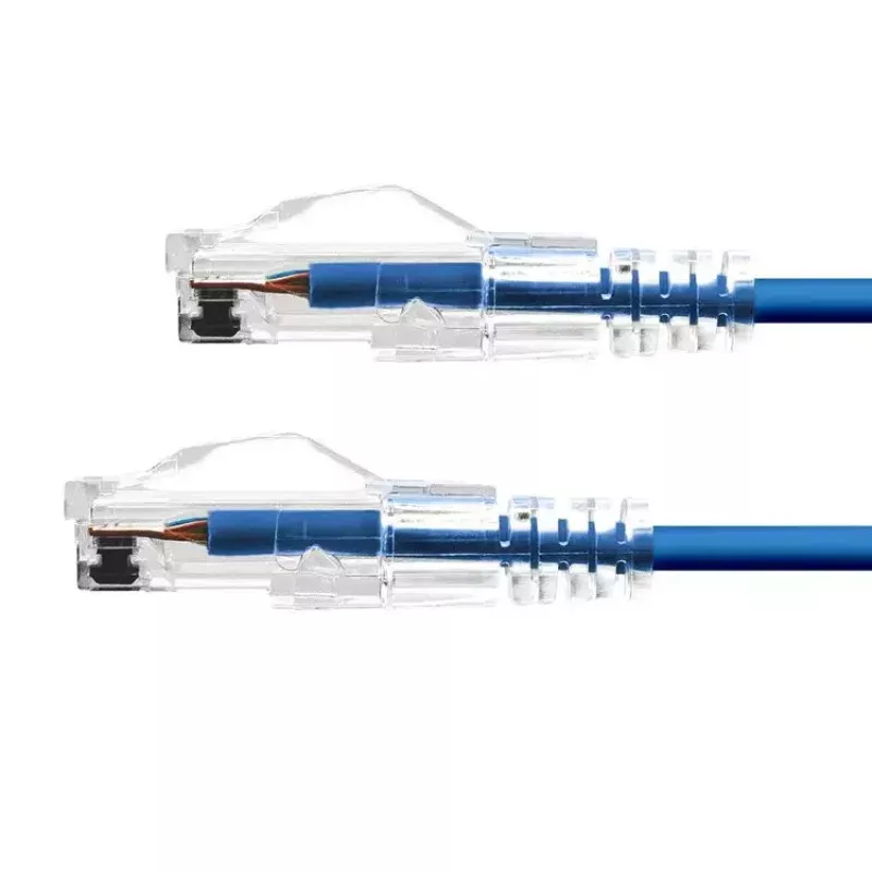 Ethernetový kábel ProXtend Ultra tenký CAT6A RJ-45 5M modrý