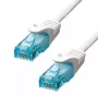 Ethernetový kábel ProXtend CAT6A RJ-45 U/UTP 7m biely