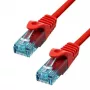 Ethernetový kábel ProXtend CAT6A RJ-45 U/UTP 15m červený
