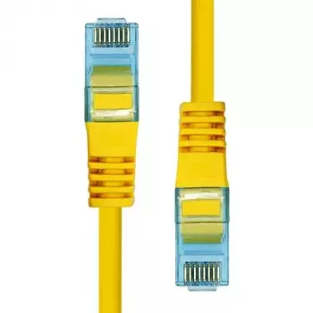 Ethernetový kábel ProXtend CAT6A RJ-45 U/UTP 15 m žltý