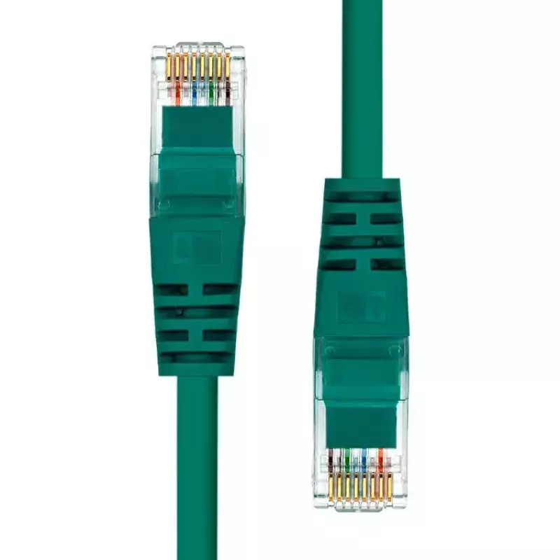 Sieťový kábel ProXtend CAT5e U/UTP samec-samec RJ-45 10m zelený