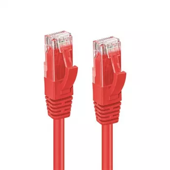 Microconnect UTP602R sieťový kábel červený 2 m Cat6 U/UTP (UTP)