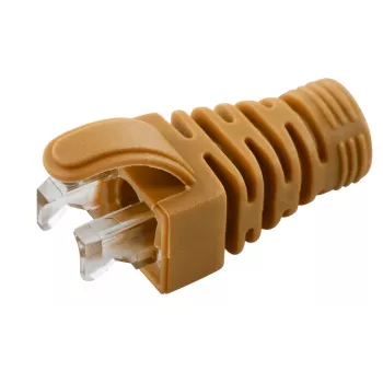 MicroConnect CONB65O priechodka proti zlomeniu pre káble Cat5e/Cat6/Cat6A do 6,5 mm, oranžová