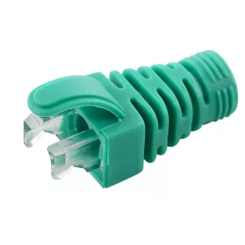 MicroConnect CONB65G priechodka na odľahčenie ťahu pre káble Cat5e/Cat6/Cat6A do 6,5 mm, zelená