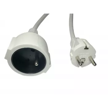 Predlžovací sieťový kábel MicroConnect MC-PE0200FRW 2 m 16 A, uzemnený, IEC vidlica