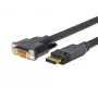 Vivolink PRODPDVI2 videokábel adaptér 2 m DisplayPort DVI-D čierny