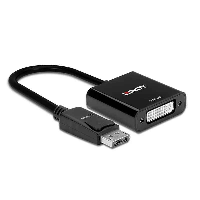 Aktívny videokonvertor Lindy DisplayPort 1.2 na DVI 41734
