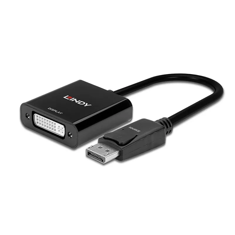 Aktívny videokonvertor Lindy DisplayPort 1.2 na DVI 41734