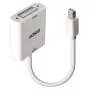 Lindy Mini DisplayPort na DVI konvertor 0,18 m Mini DisplayPort DVI-I