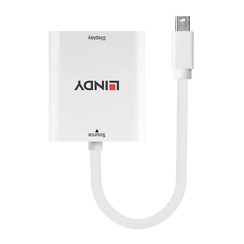 Lindy Mini DisplayPort 1.2 na HDMI 2.0 18G aktívny konvertor