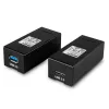 AV vysielač a prijímač Lindy 200 m Fibre Optic USB 3.0 extender