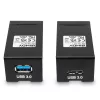 AV vysielač a prijímač Lindy 200 m Fibre Optic USB 3.0 extender