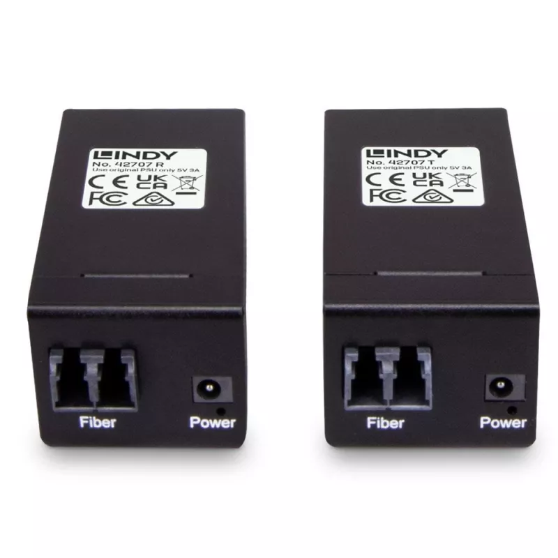 AV vysielač a prijímač Lindy 200 m Fibre Optic USB 3.0 extender