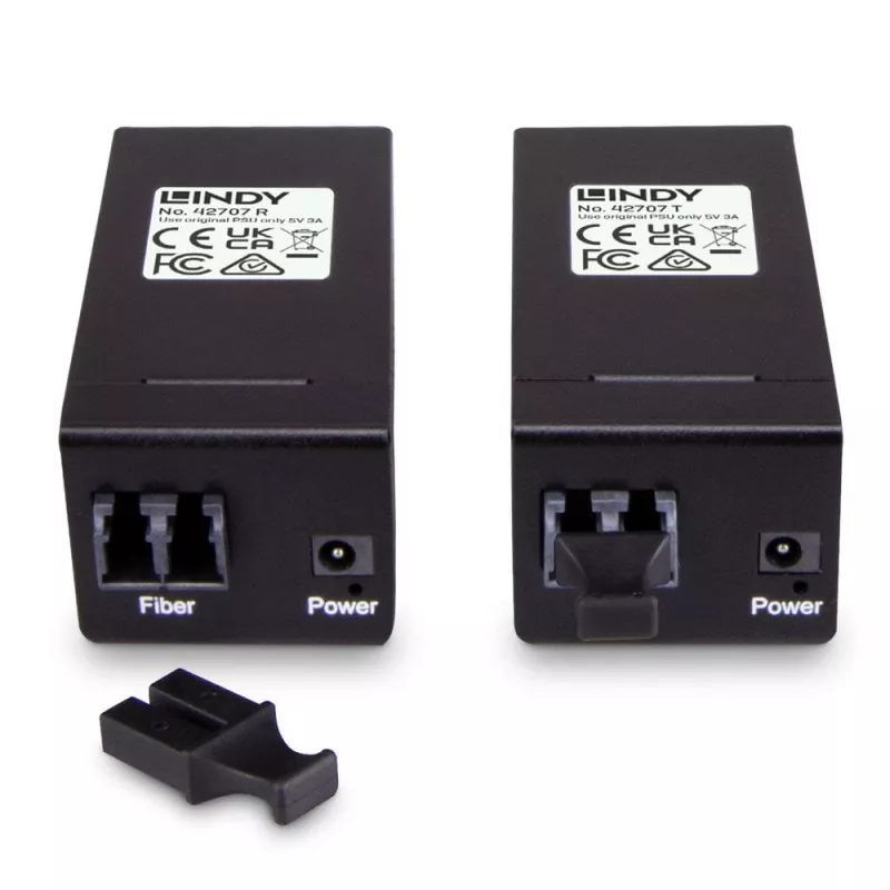 AV vysielač a prijímač Lindy 200 m Fibre Optic USB 3.0 extender