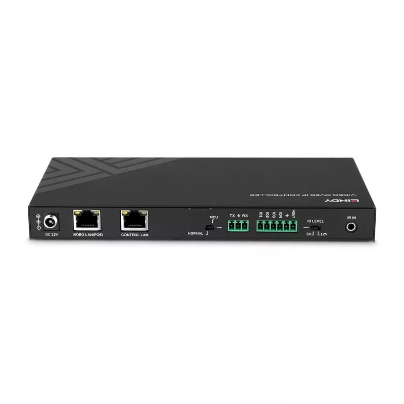 AV opakovač Lindy 4K30 HDMI a USB over IP systémový kontrolér 3840 x 2160 pixelov