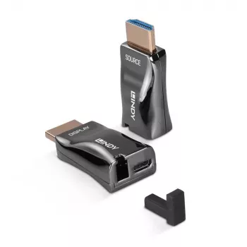 AV vysielač a prijímač Lindy 300m Fibre Optic HDMI 4K60