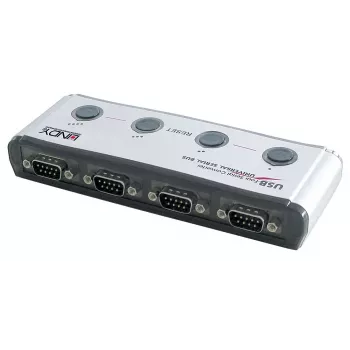 USB na 4 port sériový konvertor Lindy 42858