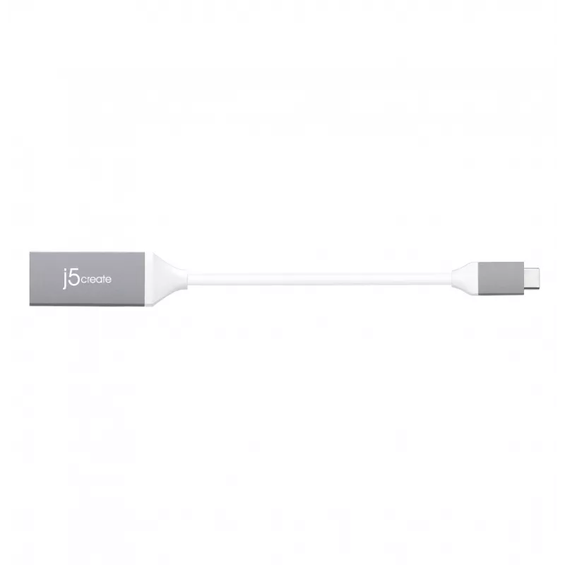 j5create JCA153G-N USB-C® na 4K HDMI™ adaptér, 2.0/3.2 Gen 1 (3.1 Gen 1), USB Type-C, HDMI výstup, 3840 x 2160 pixelov