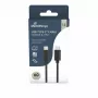 USB kábel MediaRange MRCS213 1,2 m USB 3.2 Gen 1 USB-C čierny