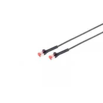 Sieťový kábel Lanview LV-6AFTP-FLEX-ANG-005B RJ45 Cat6A 5 m čierny