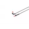 Sieťový kábel Lanview LV-6AFTP-FLEX-ANG-02B RJ45 Cat6A 2 m čierny