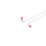 Sieťový kábel Lanview LV-6AFTP-FLEX-ANG-015W RJ45 Cat6A 15 m biely