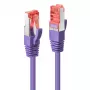 Sieťový kábel Lindy RJ45/RJ45 CAT6 7,5 m fialový S/FTP (S-STP)