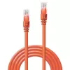 Sieťový kábel Lindy 20m Cat.6 RJ-45 U/UTP oranžový