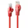 Lindy 48182 sieťový kábel červený 1 m Cat6 U/UTP (UTP)