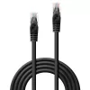 Lindy 48197 Sieťový kábel čierny 10 m Cat6 U/UTP (UTP)