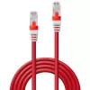 Lindy 45383 Sieťový kábel červený 0,3 m Cat6a S/FTP (S-STP)