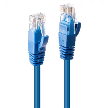 Lindt Sieťový kábel 1m RJ-45 Cat6 U/UTP modrý
